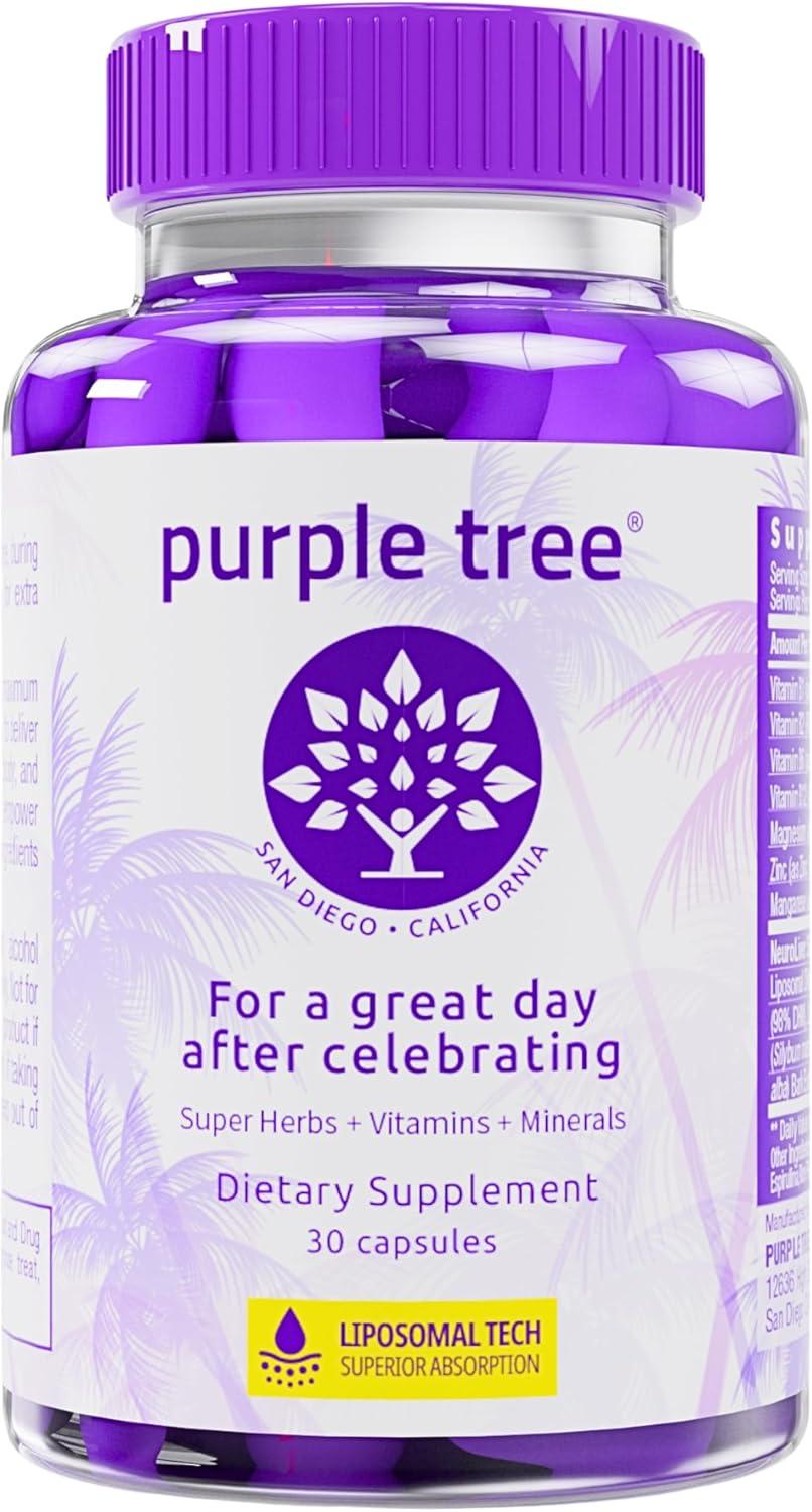Best Wellness Supplement – purple tree Post-Celebration for Liver Support Review