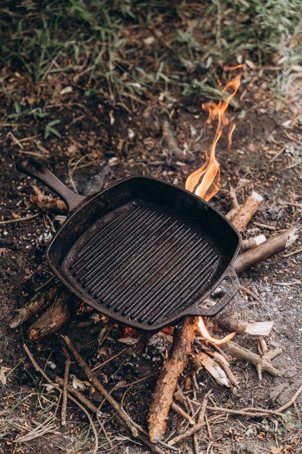 The best way to clean a cast iron pan for a sparkling, non-stick finish every time