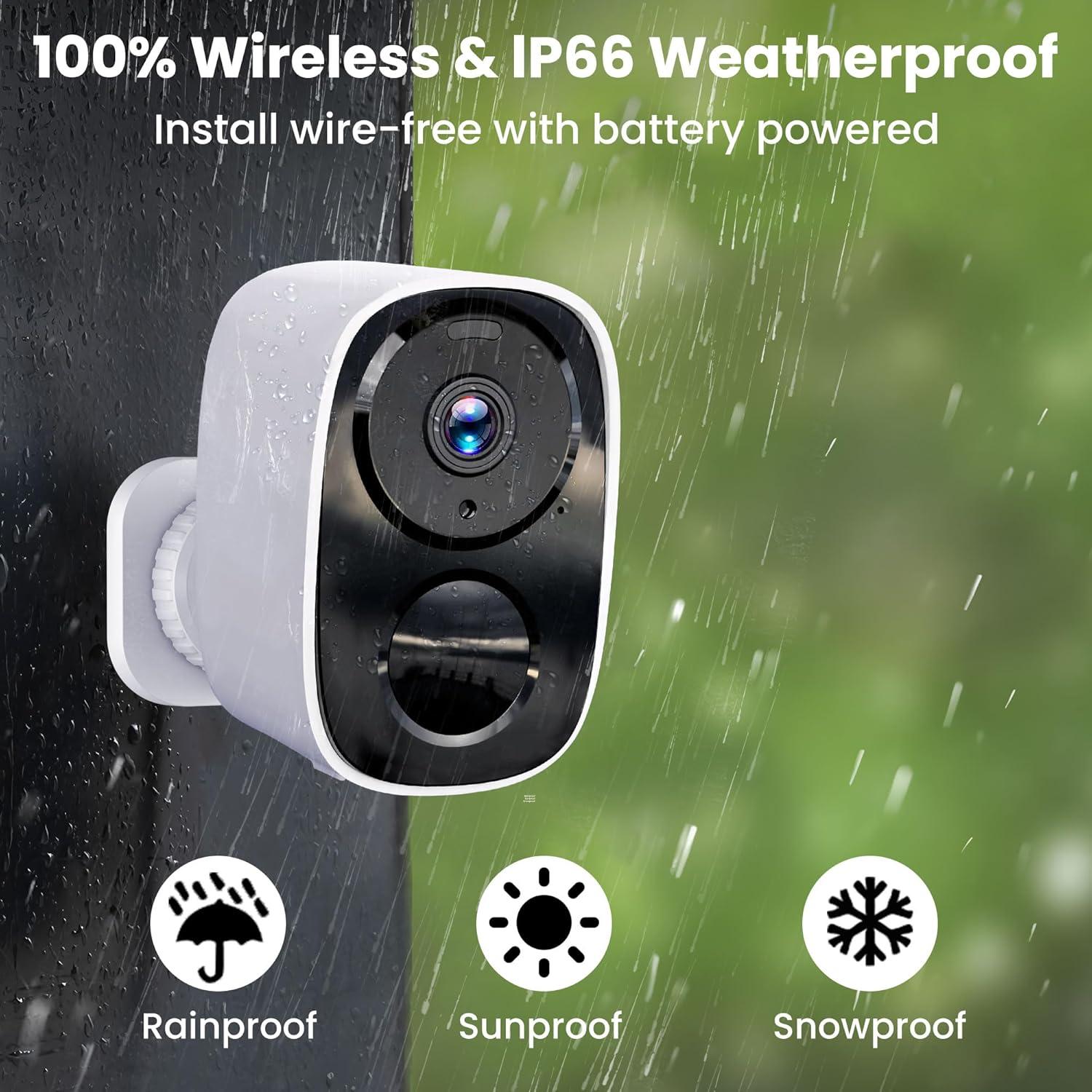 Best Home Security Cameras – 2026 Upgraded 2K Wireless Outdoor Review