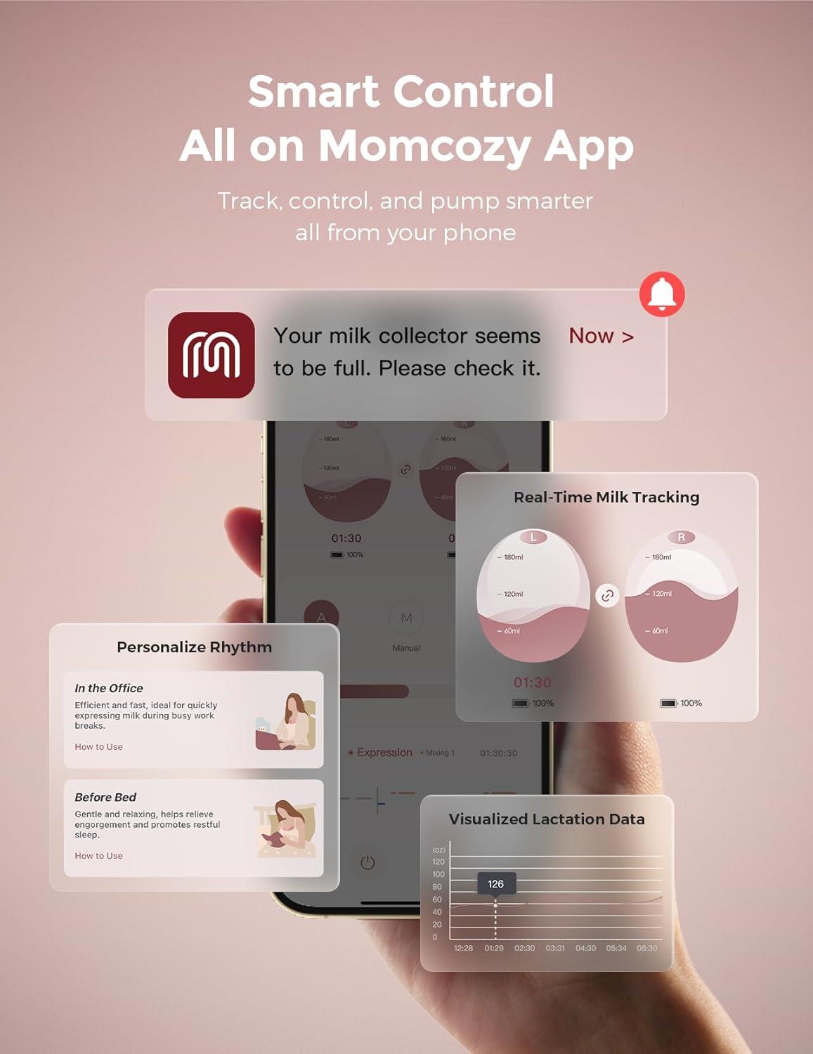 Best Breast Pump – Momcozy Air 1 Wearable, Wireless Charging Case Review